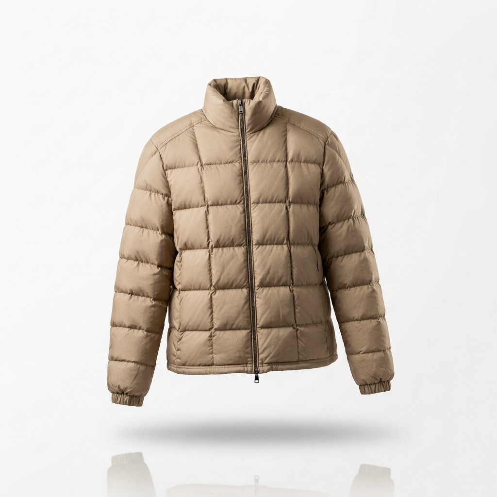 Beige version of the uploaded black jacket