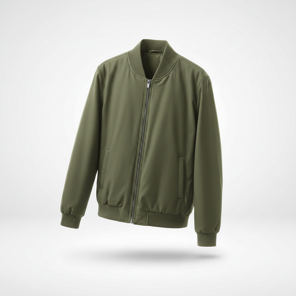Jachetă Bomber - Verde Olive